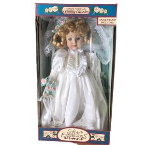 Vintage Soft Impressions Porcelain Doll
